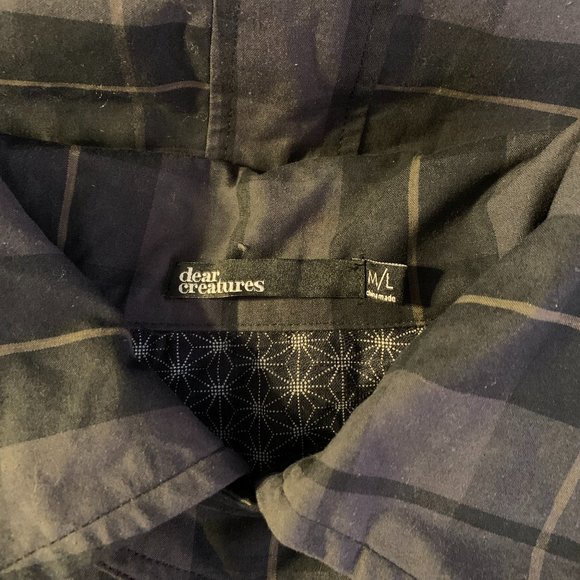 Dear Creatures Poppins Cape with Hood in Plaid Size Medium Large EUC - Picture 6 of 7